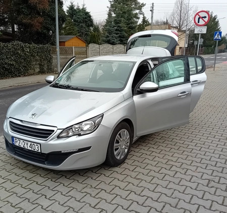 Peugeot 308 cena 26999 przebieg: 165000, rok produkcji 2013 z Luboń małe 352